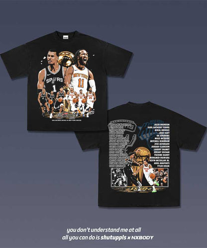 2026 SPURS VS KNICKS TEE 1.0