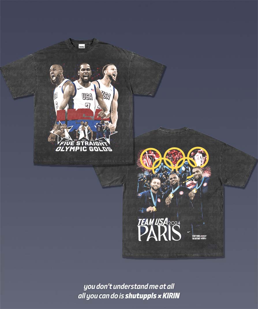 2024 USA DREAM TEAM VINTAGE TEE 2.1