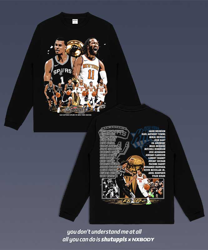 2026 SPURS VS KNICKS LONG SLEEVES 1.0