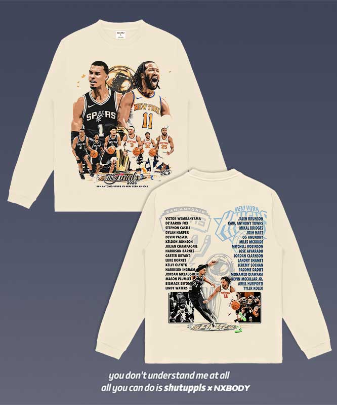 2026 SPURS VS KNICKS LONG SLEEVES 1.0