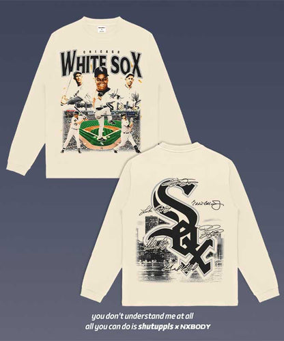 WHITE SOX LONG SLEEVES 1.0
