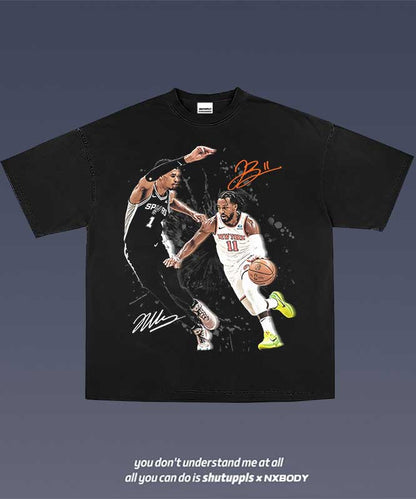 WEMBY VS JALEN BRUNSON TEE 1.0