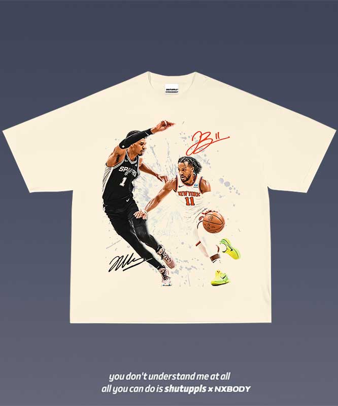 WEMBY VS JALEN BRUNSON TEE 1.0