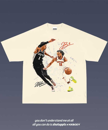 WEMBY VS JALEN BRUNSON TEE 1.0