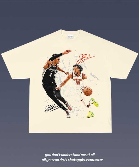 WEMBY VS JALEN BRUNSON TEE 1.0