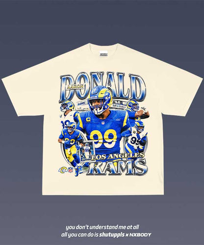 AARON DONALD GRAPHIC TEE 1.6