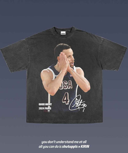 CURRY VINTAGE TEE GOOD NIGHT PARIS