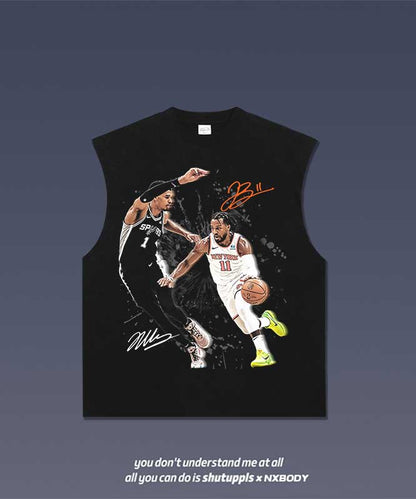 WEMBY VS JALEN BRUNSON TANK 1.0