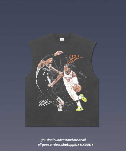 WEMBY VS JALEN BRUNSON TANK 1.0
