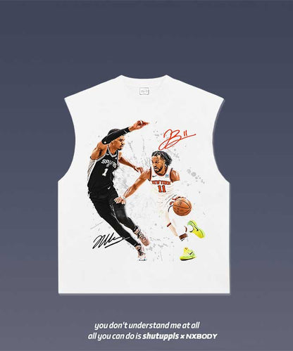 WEMBY VS JALEN BRUNSON TANK 1.0