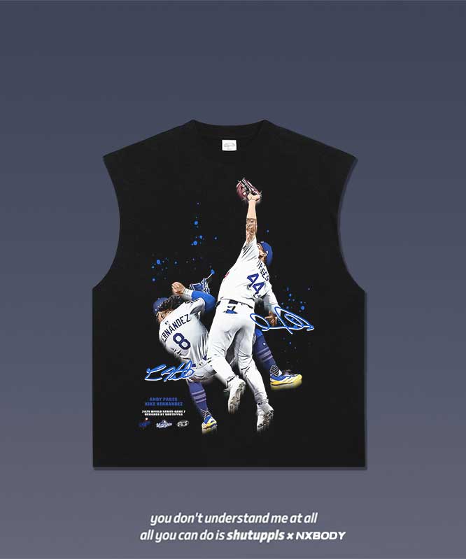 ANDY PAGES X KIKE HERNANDEZ TANK 1.0