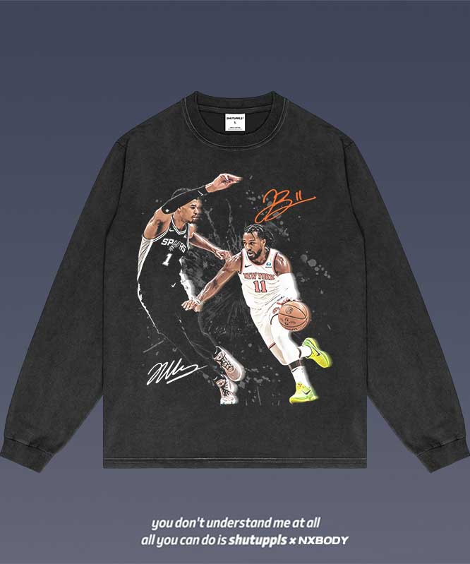 WEMBY VS JALEN BRUNSON LONG SLEEVES 1.0