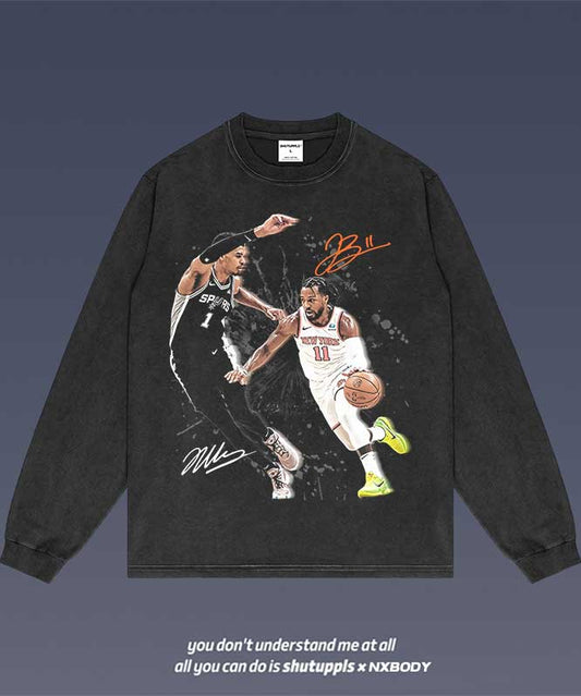 WEMBY VS JALEN BRUNSON LONG SLEEVES 1.0