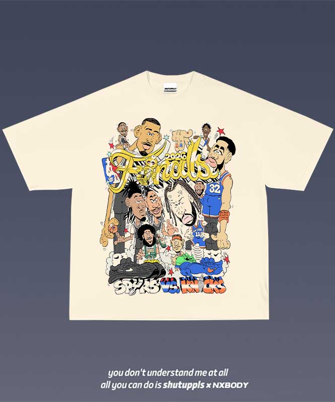 2026 SPURS VS KNICKS TEE 1.1