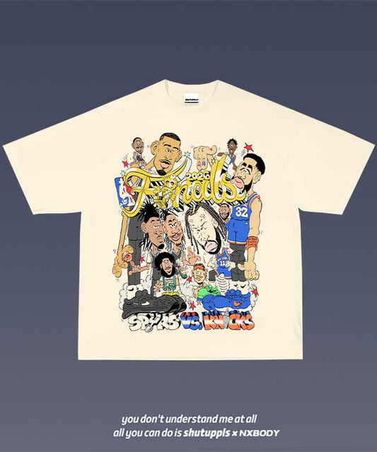 2026 SPURS VS KNICKS TEE 1.1