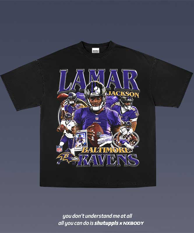 LAMAR JACKSON GRAPHIC TEE 2.0