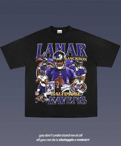 LAMAR JACKSON GRAPHIC TEE 2.0