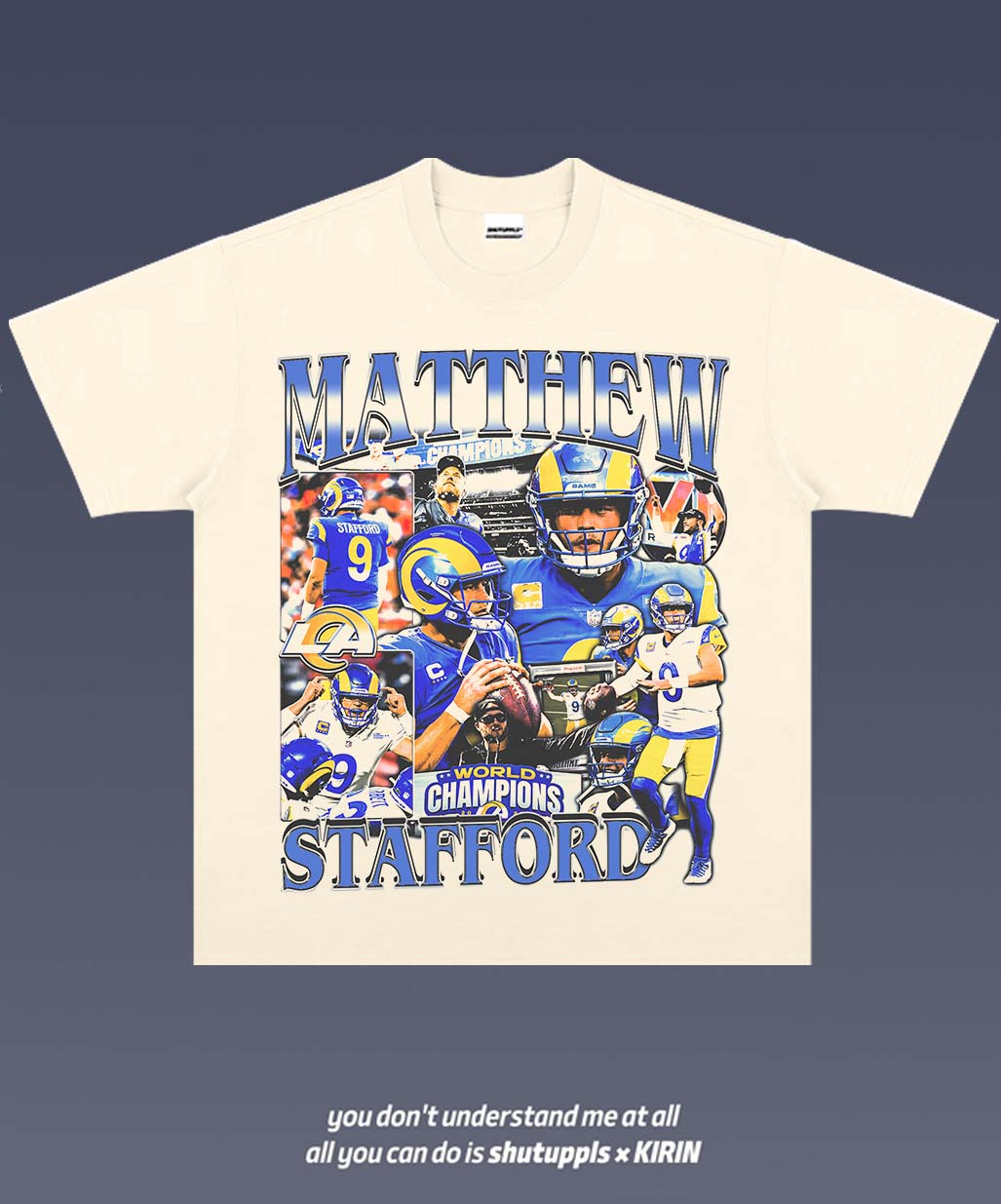 SHUTUPPLS MATTHEW STAFFORD 1.1