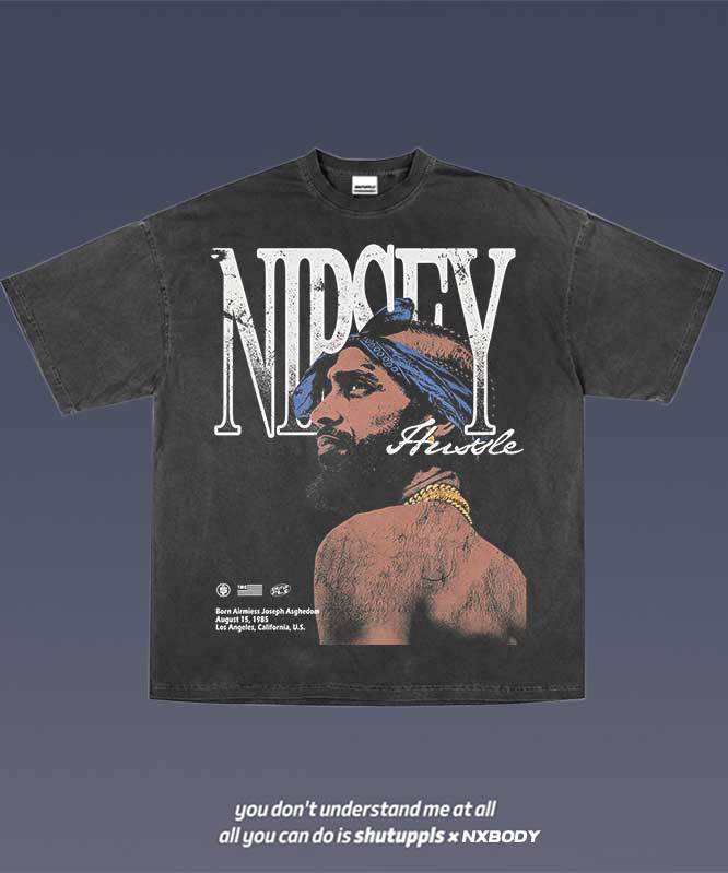 NIPSEY HUSSLE GRAPHIC TEE 4.4