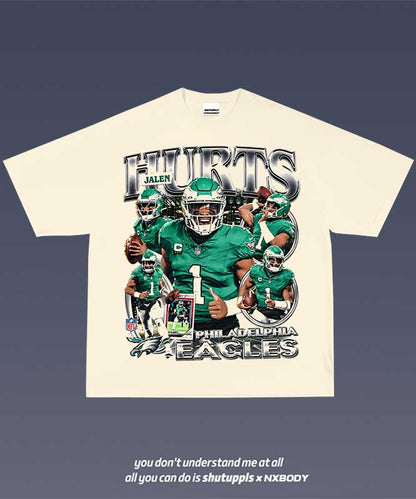 JALEN HURTS GRAPHIC TEE 3.8