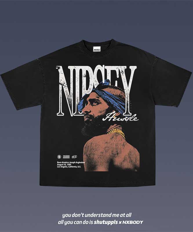 NIPSEY HUSSLE GRAPHIC TEE 4.4