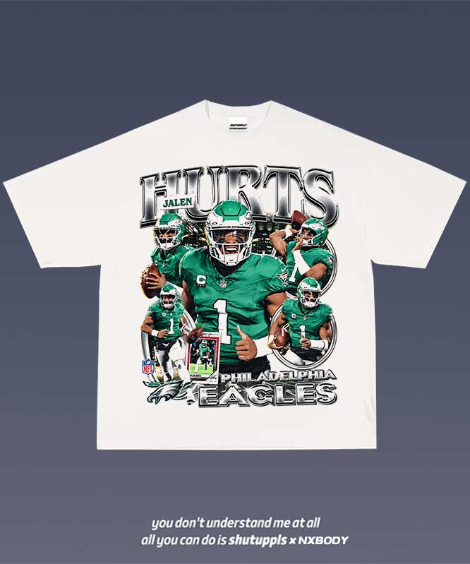JALEN HURTS GRAPHIC TEE 3.8