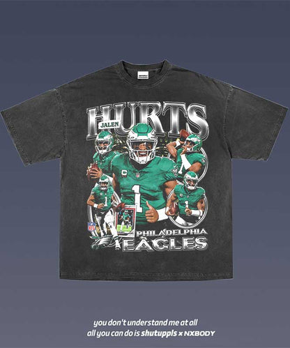JALEN HURTS GRAPHIC TEE 3.8