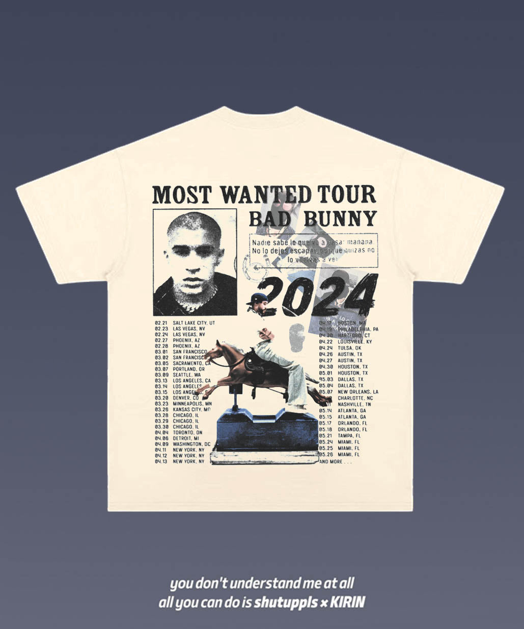 SHUTUPPLS BAD BUNNY 2.18