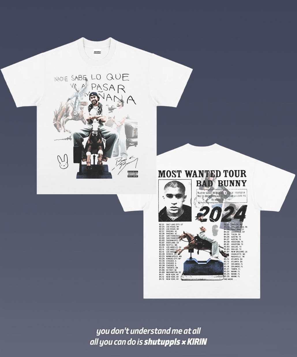 SHUTUPPLS BAD BUNNY 2.18