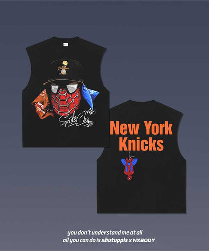 KNICKS X SPIDER MAN TANK 1.0