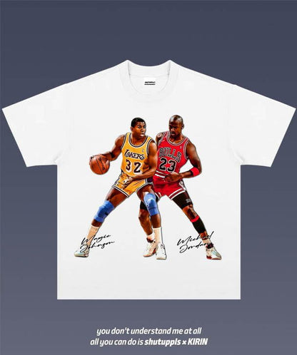 SHUTUPPL Earvin Johnson/Michael Jordan 1.1