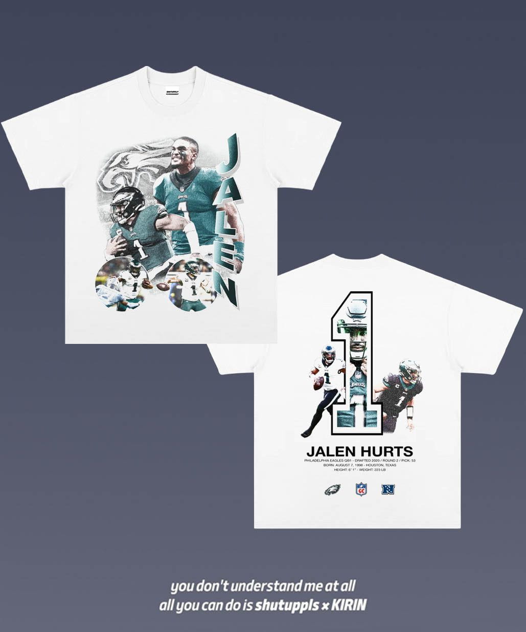 SHUTUPPLS JALEN HURTS 2.1
