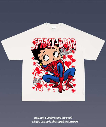 SPIDER BOOP GRAPHIC TEE 1.0